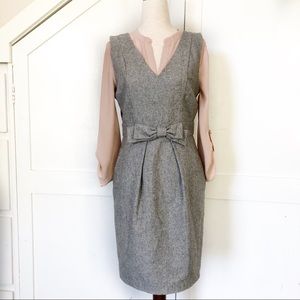 💕Monteau Gray Bow Front Jumper Dress💕